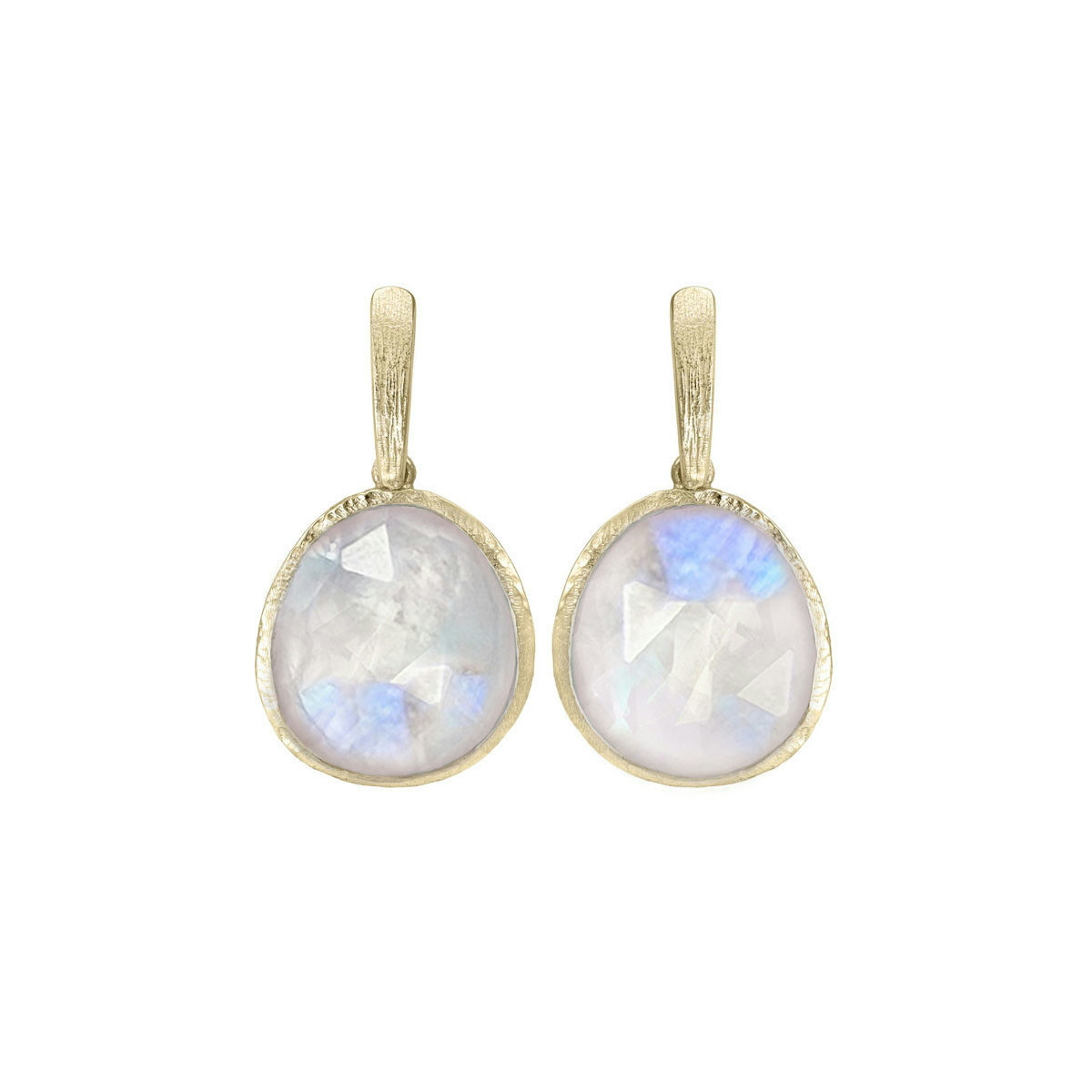 Pendientes SHADE de Plata. Baño de Oro 18k