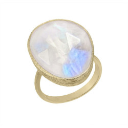 SHADE Ring in Silver. 18k Gold Vermeil