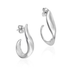 LOVE Earrings in Silver