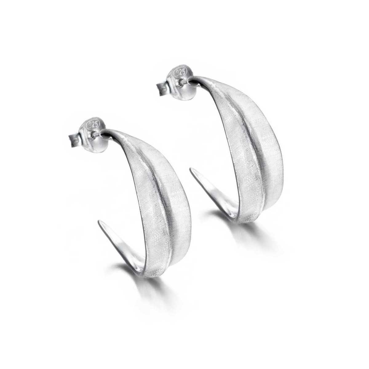 FOREST Earrings in Silver.