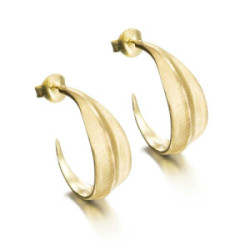 FOREST Earrings in Silver. 18k Gold Vermeil