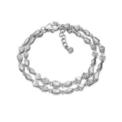 NUGGETS Bracelet in Silver.