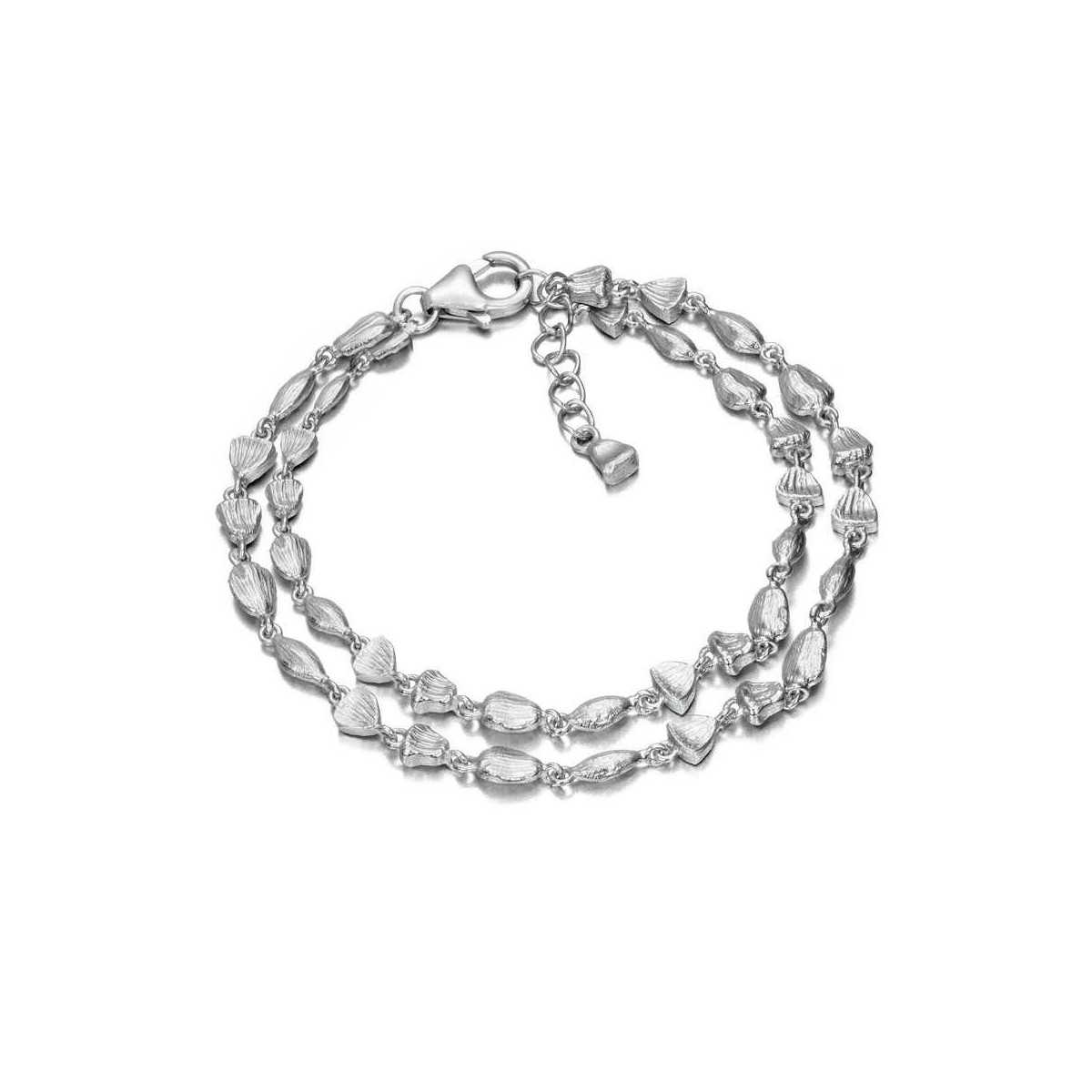 NUGGETS Bracelet in Silver.