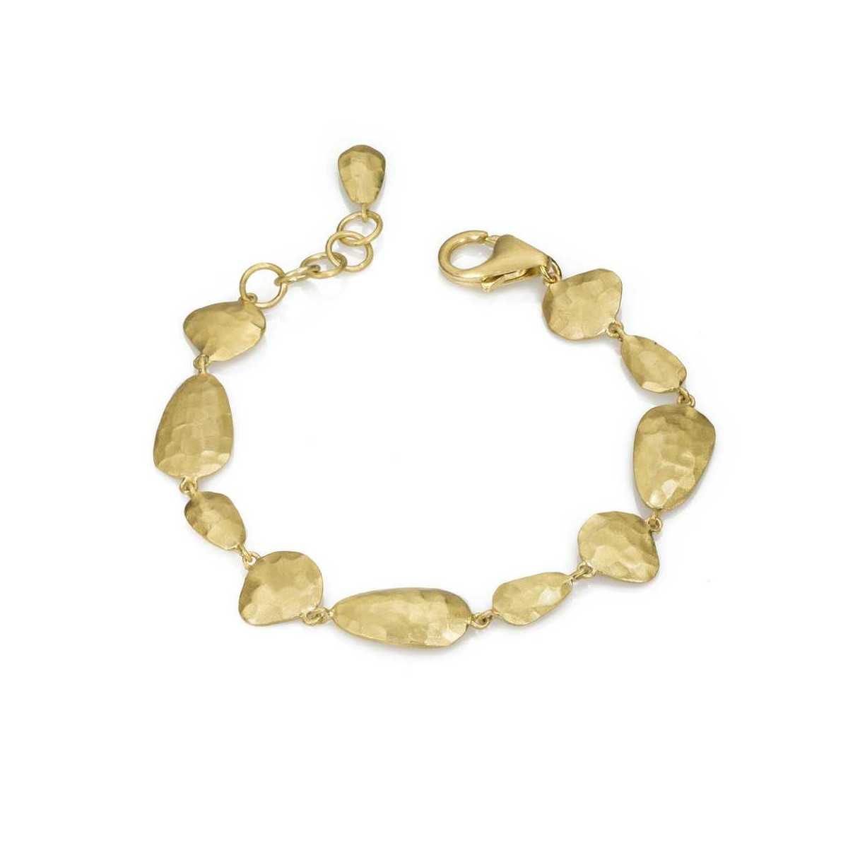 Pulsera ESSENTIAL de Plata.  Baño de Oro 18k