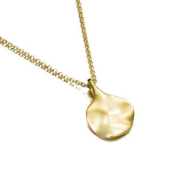 AQUA Pendant  in Silver. 18k Gold Vermeil