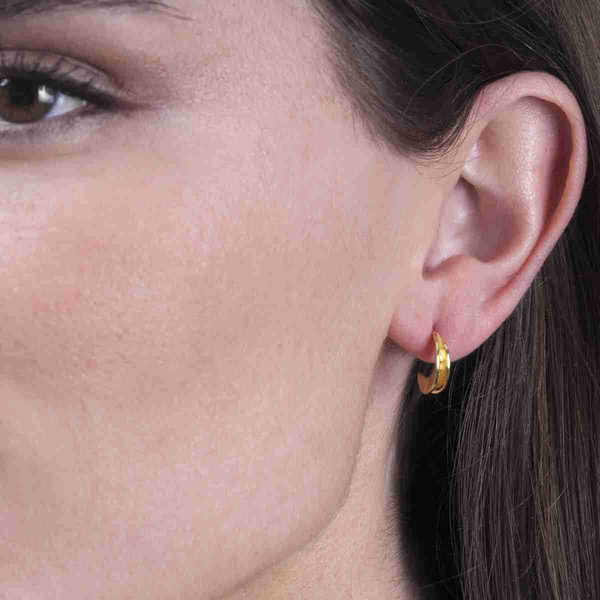 ODYSSEY Earrings  in Silver. 18k Gold Vermeil