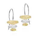 ARIZONA Earrings in Silver. 18k Gold Vermeil