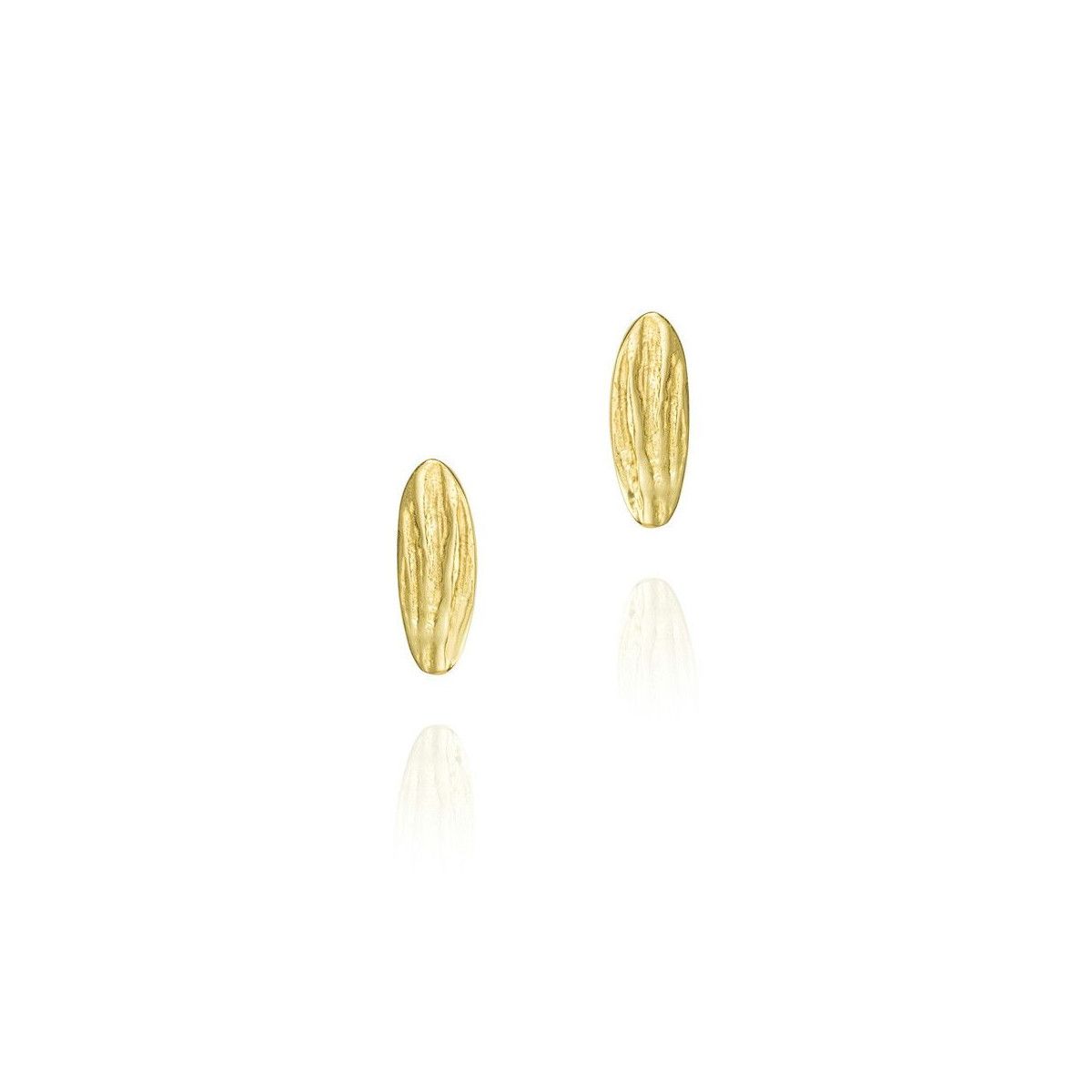 Pendientes ARIZONA de Plata.  Baño de Oro 18k