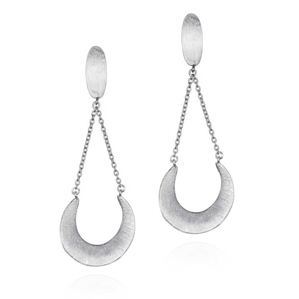 ODYSSEY Earrings  in Silver.