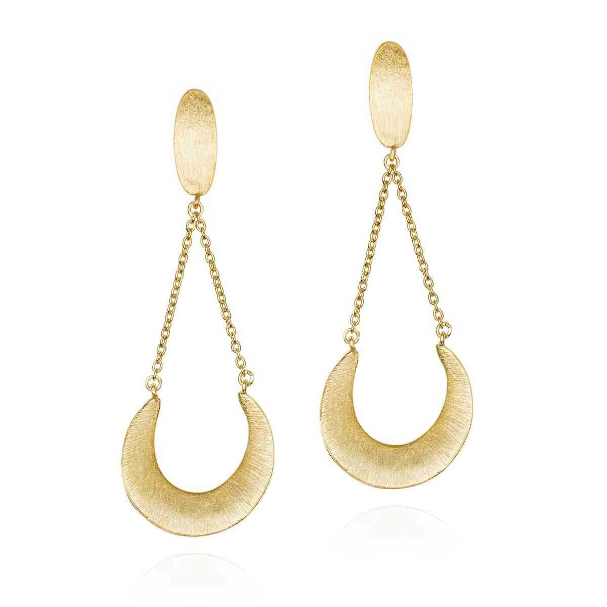 ODYSSEY Earrings  in Silver. 18k Gold Vermeil