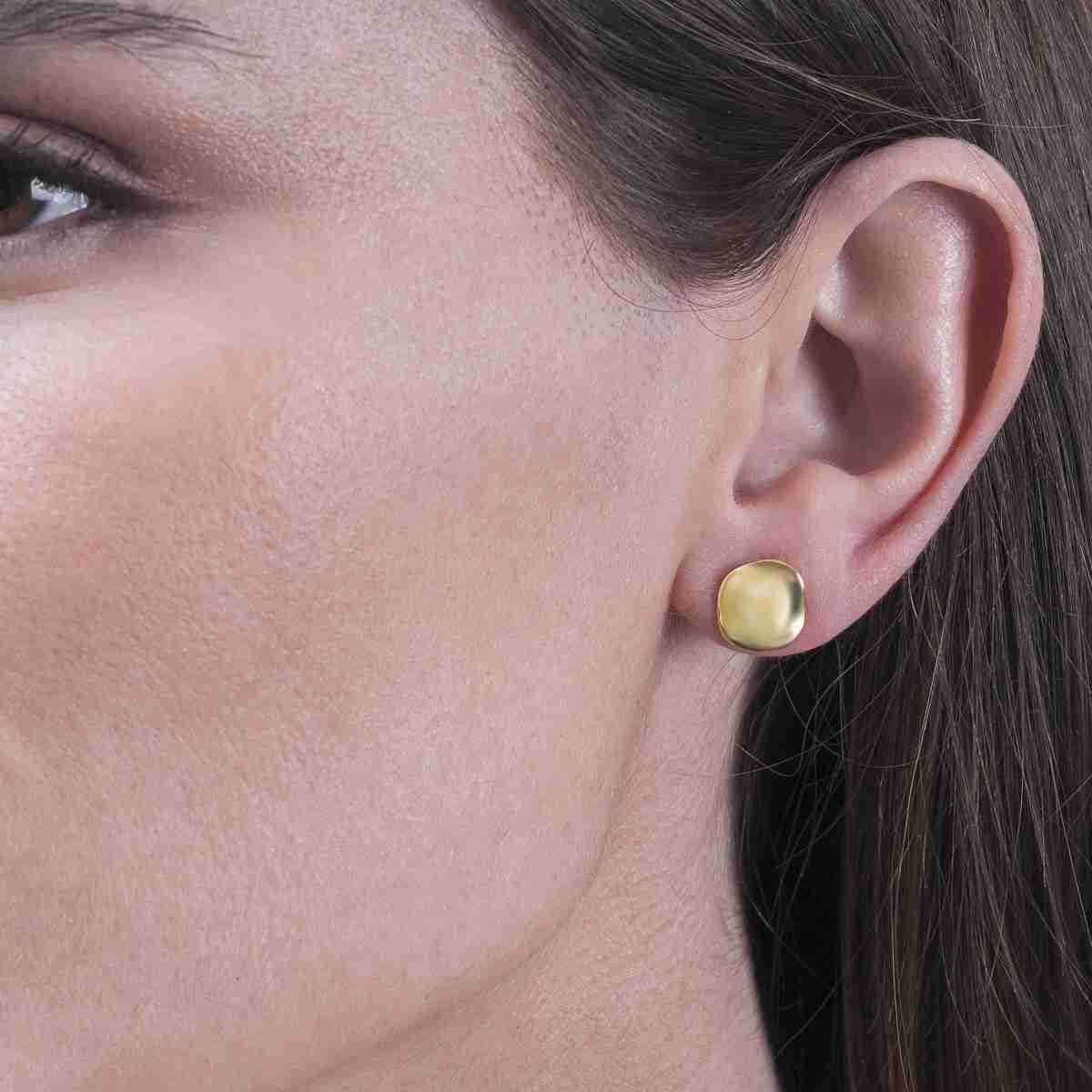 AQUA Earrings  in Silver. 18k Gold Vermeil