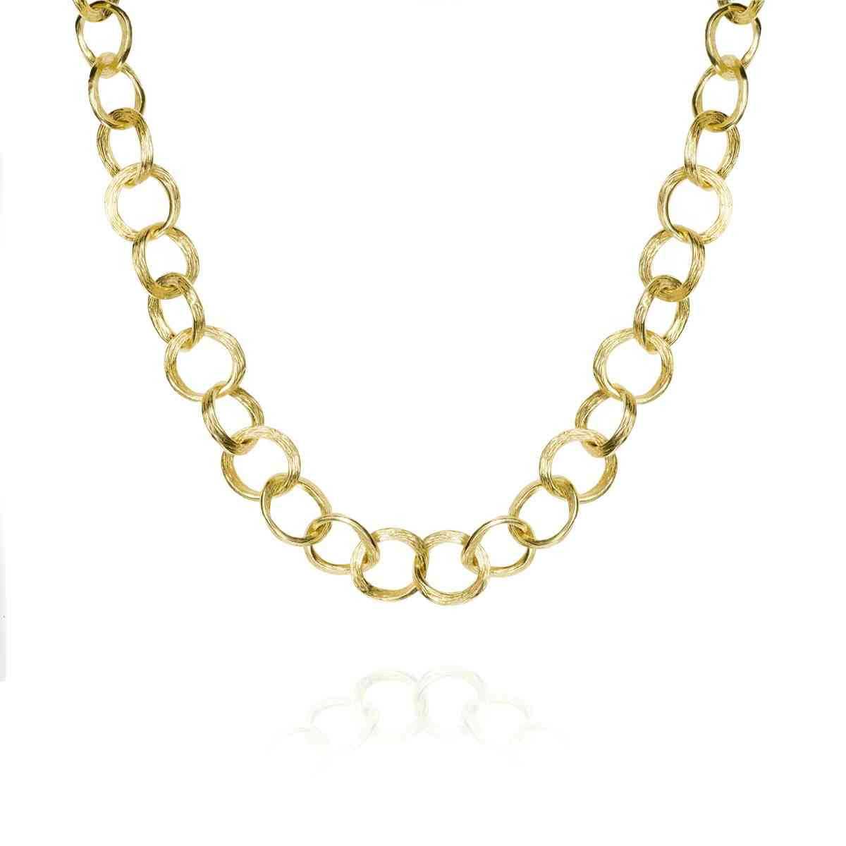 FLORENCE Necklace in Silver. 18k Gold Vermeil