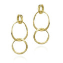 FLORENCE Earrings  in Silver. 18k Gold Vermeil