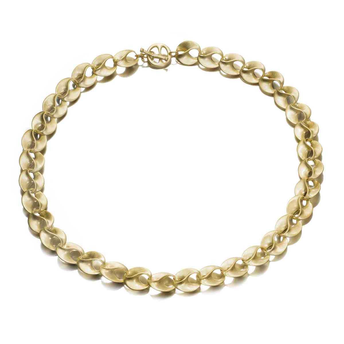LOVE Necklace in Silver. 18k Gold Vermeil