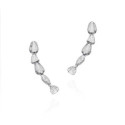 NUGGETS Earrings in Silver.