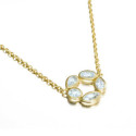 Morning Necklace in Silver. 18k Gold Vermeil