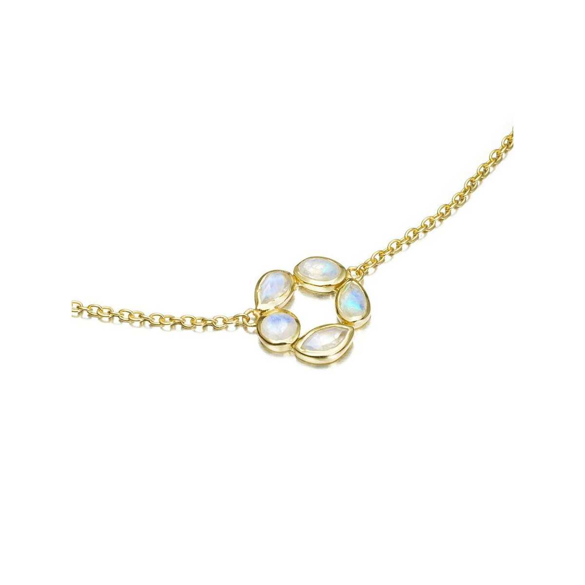 Morning Necklace in Silver. 18k Gold Vermeil