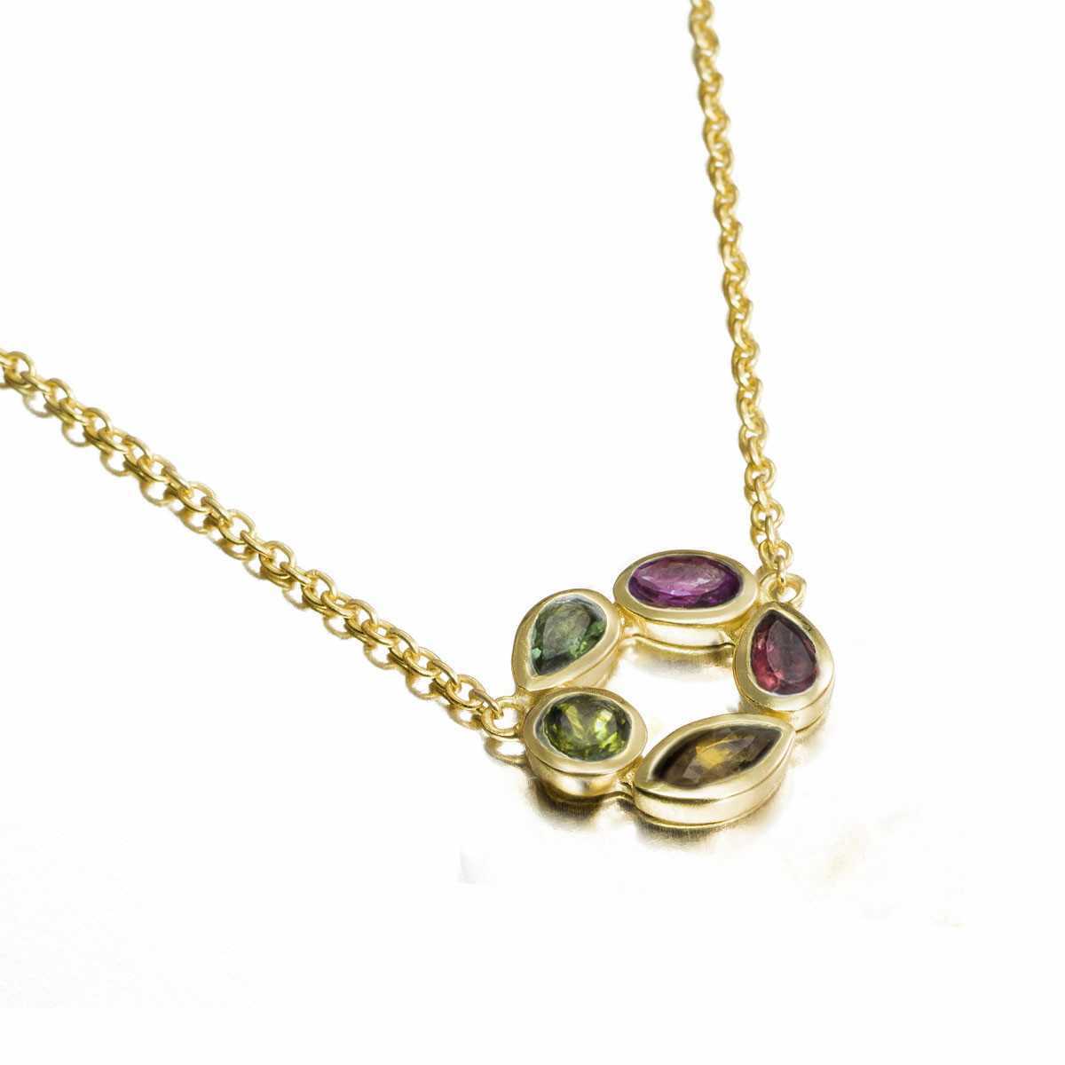 Morning Necklace in Silver. 18k Gold Vermeil