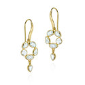 Morning Earrings in Silver. 18k Gold Vermeil