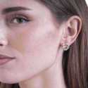 Morning Earrings in Silver. 18k Gold Vermeil