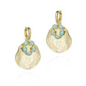 Morning Earrings in Silver. 18k Gold Vermeil