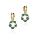 Morning Earrings in Silver. 18k Gold Vermeil