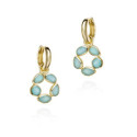 Morning Earrings in Silver. 18k Gold Vermeil