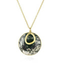 LUNA Necklace in Silver.   18k Gold Vermeil