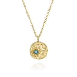 LUNA Necklace in Silver. 18k Gold Vermeil