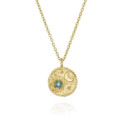 LUNA Necklace in Silver. 18k Gold Vermeil