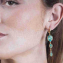 GEO Earrings in Silver. 18k Gold Vermeil