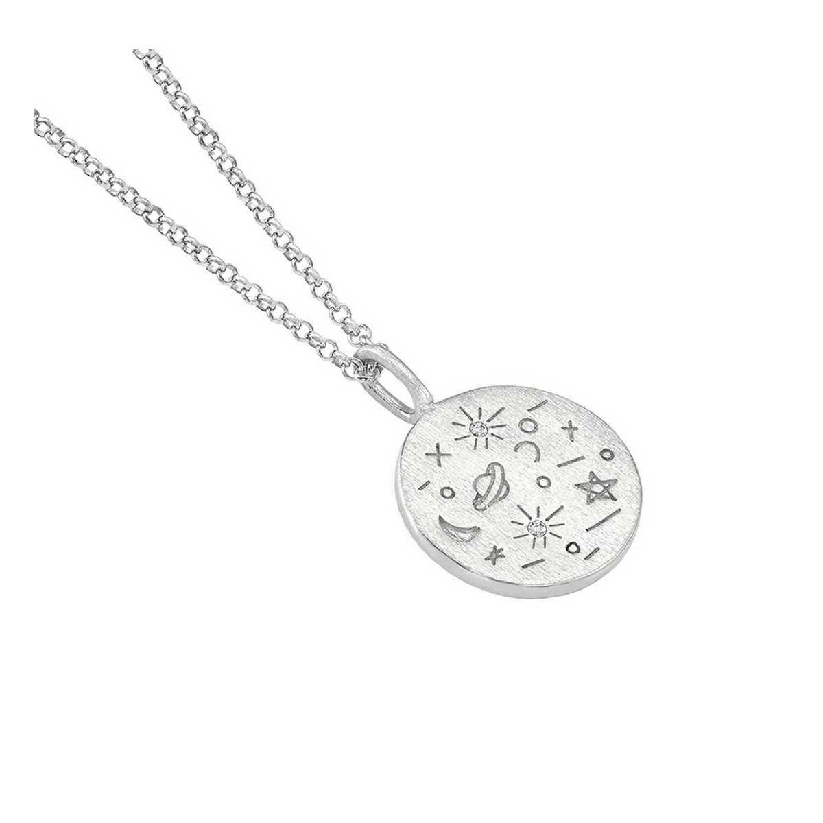 PLANETARIUM Pendant in Silver.