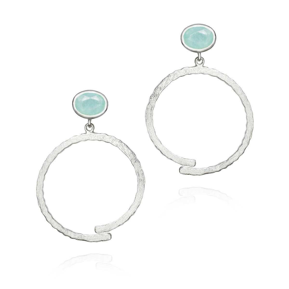 PURE Earrings in Silver.