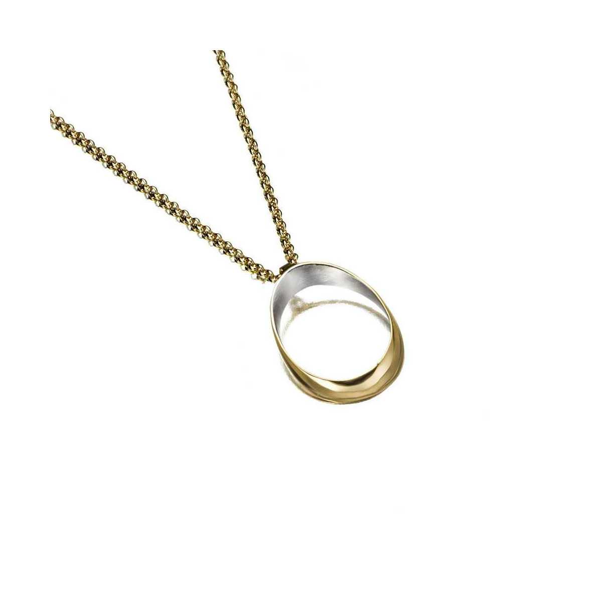 BUBBLE Pendant in Silver. 18k Gold Vermeil