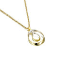 BUBBLE Pendant in Silver. 18k Gold Vermeil