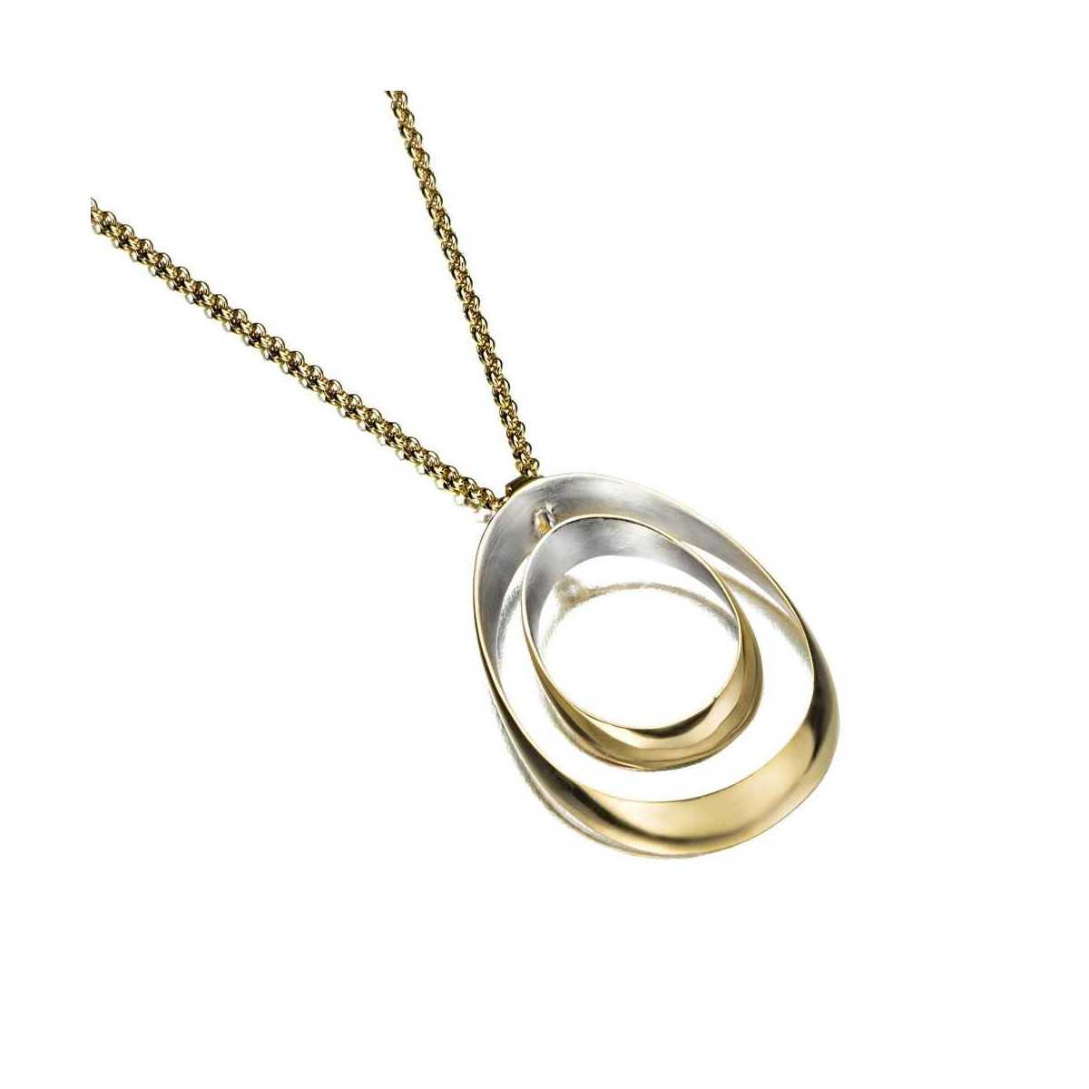 BUBBLE Pendant in Silver. 18k Gold Vermeil