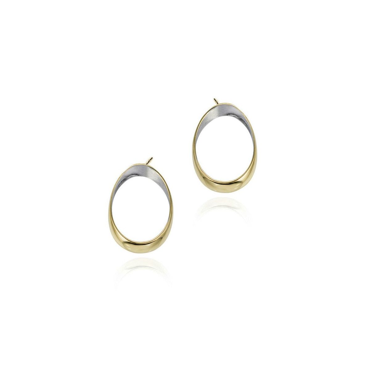 BUBBLE Earrings in Silver. 18k Gold Vermeil