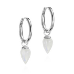 PENDULUM Earrings in Silver.