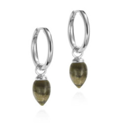 PENDULUM Earrings in Silver.