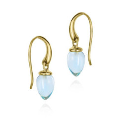 PENDULUM Earrings in Silver. 18k Gold Vermeil