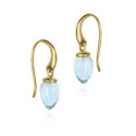 PENDULUM Earrings in Silver. 18k Gold Vermeil