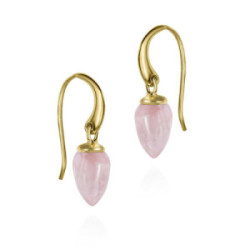 Pendientes PENDULUM de Plata. Baño de Oro 18k