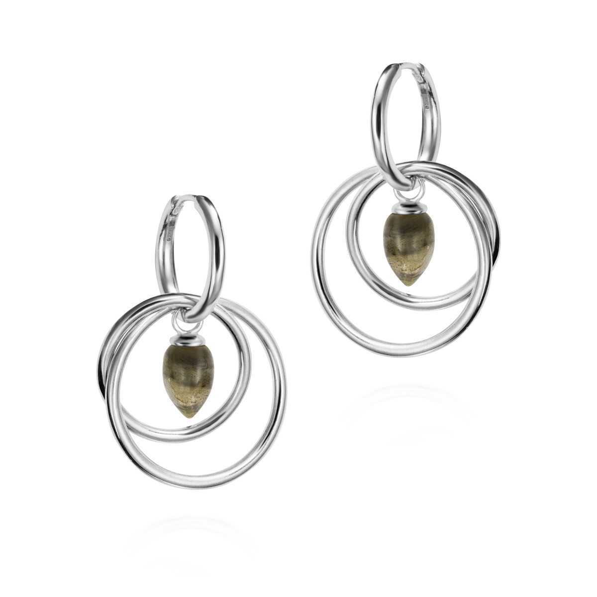 Pendientes PENDULUM de Plata.