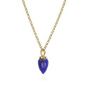 Colgante PENDULUM de Plata. Baño de Oro 18k