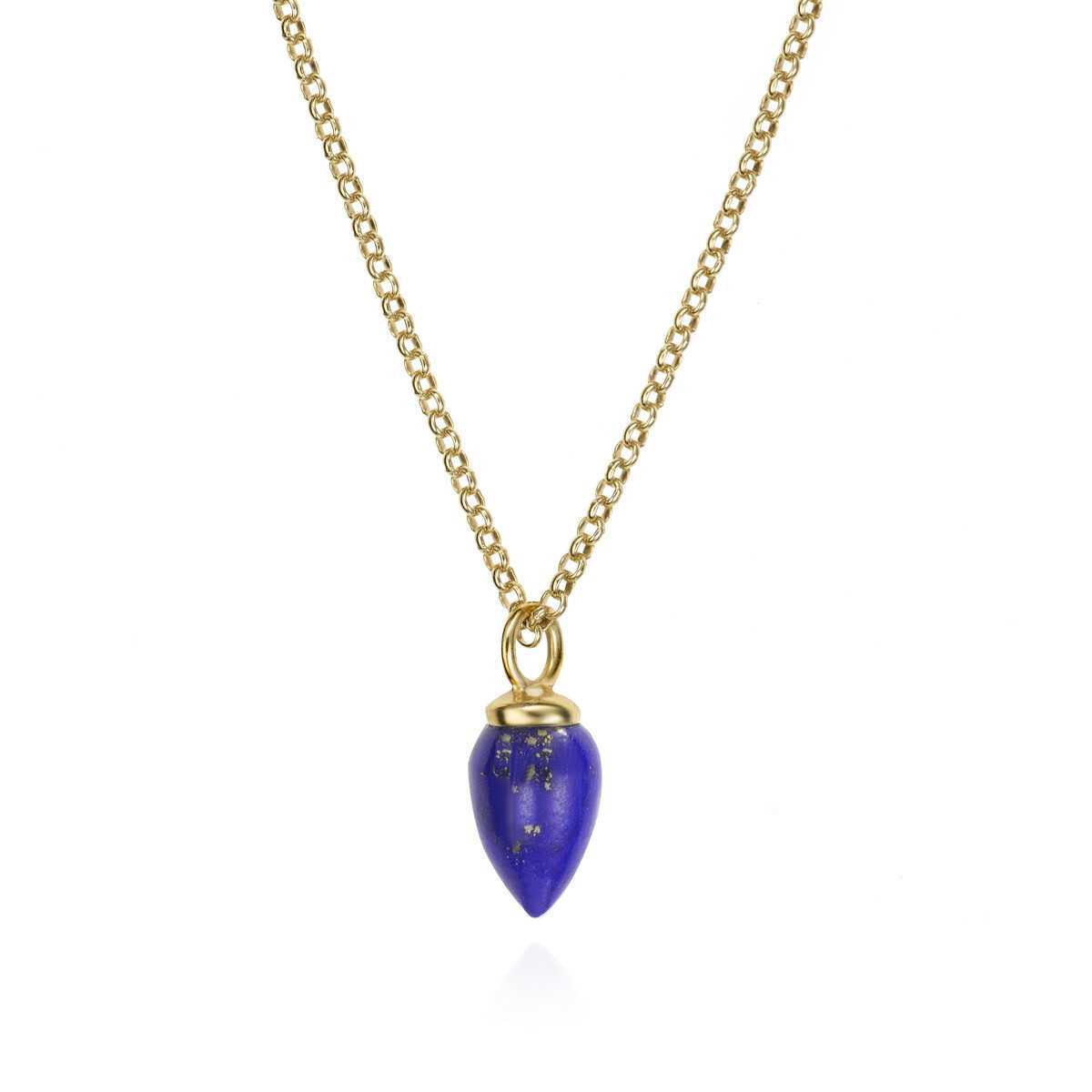 Colgante PENDULUM de Plata. Baño de Oro 18k