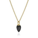 Colgante PENDULUM de Plata. Baño de Oro 18k