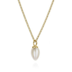 Colgante PENDULUM de Plata. Baño de Oro 18k