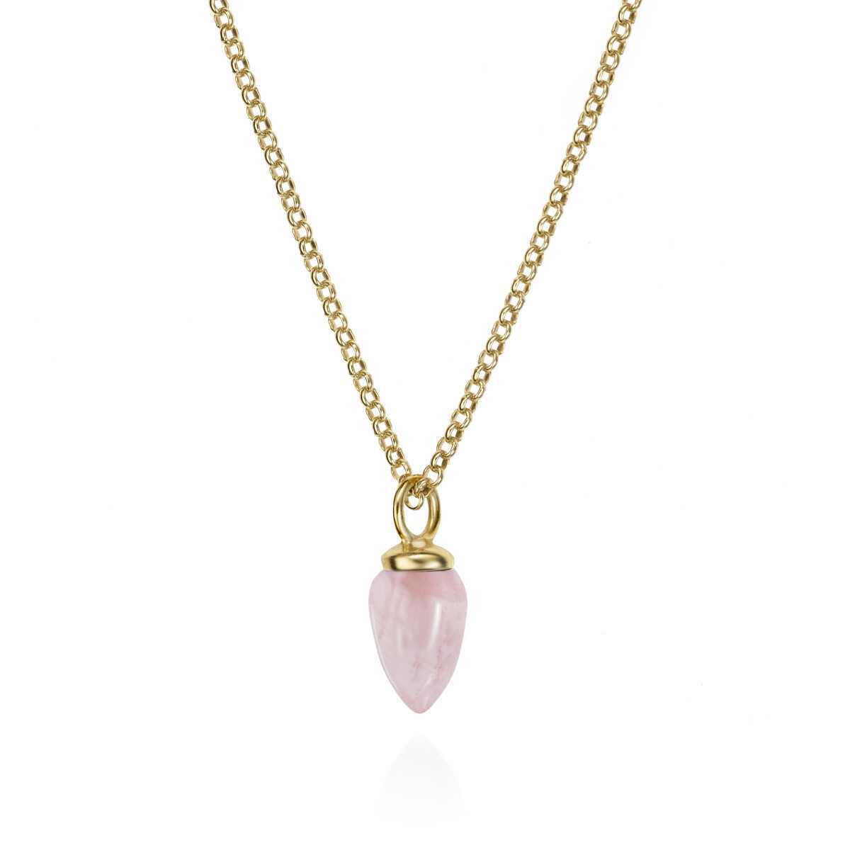 Colgante PENDULUM de Plata. Baño de Oro 18k