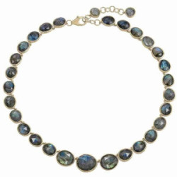 SHADE Necklace in Silver. 18k Gold Vermeil