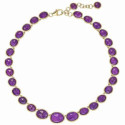 Collar SHADE de Plata. Baño de Oro 18k